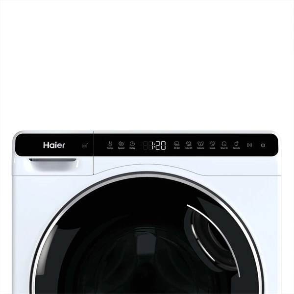 Haier HW50-BP12307U1-S fehér, elöltöltős, max.: 1200 ford, 5kg, mosógép