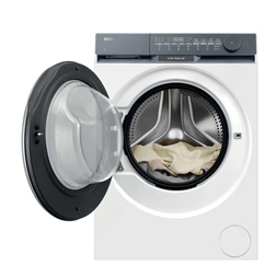 Haier HW80-B14387U1-S fehér, elöltöltős, max.: 1400 ford, 8kg, mosógép