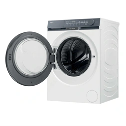Haier HW80-B14387U1-S fehér, elöltöltős, max.: 1400 ford, 8kg, mosógép