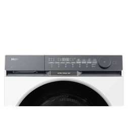 Haier HW80-B14387U1-S fehér, elöltöltős, max.: 1400 ford, 8kg, mosógép