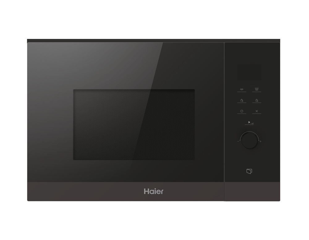 Haier HWO38MG6HXB 900W 25L fekete beépíthető mikrohullámú sütő