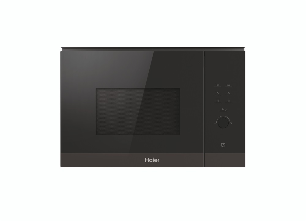 Haier HWO38MG6HXB 900W 25L fekete beépíthető mikrohullámú sütő