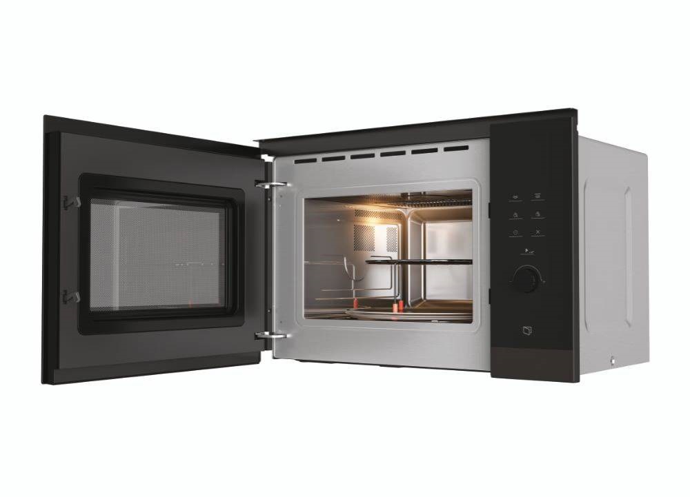 Haier HWO38MG6HXB 900W 25L fekete beépíthető mikrohullámú sütő