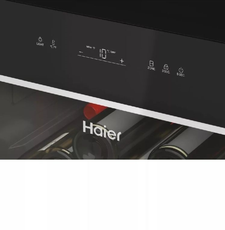 Haier HWS236GDEH1 fekete, Palack:236db, Direct Cool ingborhűtő