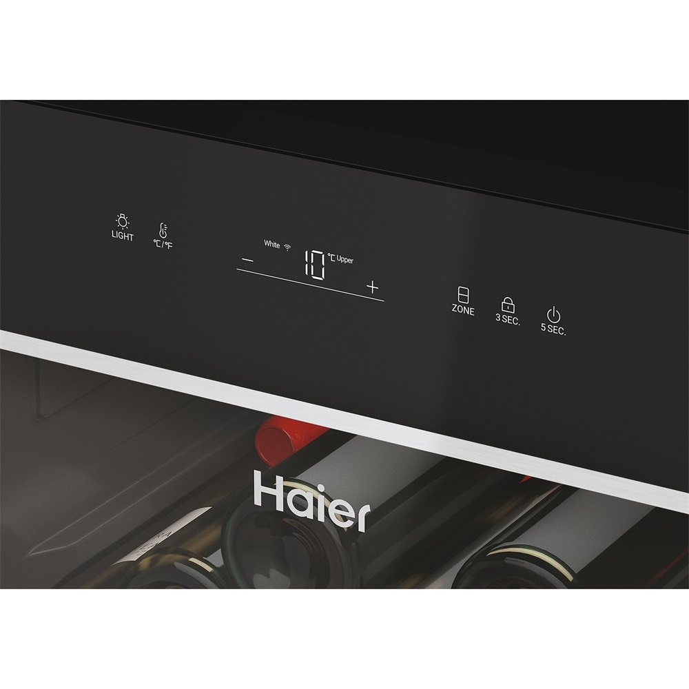Haier HWS236GDGU1 fekete, Palack:236db, Direct Cool ingborhűtő