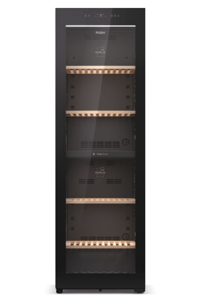 Haier HWS236GDGU1 fekete, Palack:236db, Direct Cool ingborhűtő