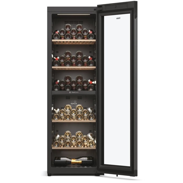 Haier HWS236GDGU1 fekete, Palack:236db, Direct Cool ingborhűtő