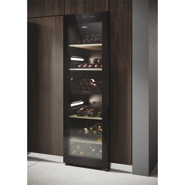 Haier HWS236GDGU1 fekete, Palack:236db, Direct Cool ingborhűtő