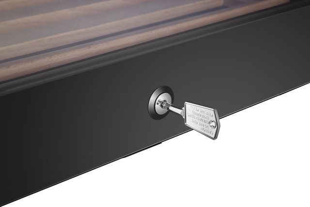 Haier HWS49GA fekete, Palack:49db, borhűtő