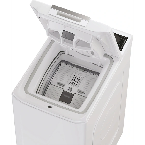 Haier THASN2856TM4-S  fehér, felültöltős, max.1200ford., 8 kg, mosógép