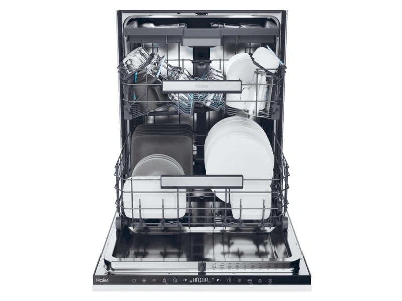 Haier XI 6B0S3FSB programok száma:10, 16 terítékes, beépíthető mosogatógép