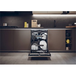 Haier XI 6C4S3FSB fekete, programok száma: 10, beépíthető, 16 terítékes mosogatógép 