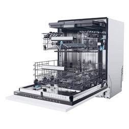 Haier XS 6B0S3FSB fekete, programok száma: 10, beépíthető, 16 terítékes mosogatógép 