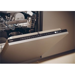 Haier XS 6B1M3PB fekete, programok száma: 10, beépíthető, 16 terítékes mosogatógép 