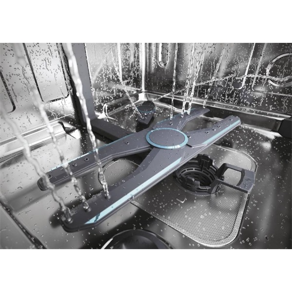 Haier XS 6B1M3PB fekete, programok száma: 10, beépíthető, 16 terítékes mosogatógép 