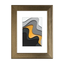 Hama 00175859 Vigo 13x18cm acélszínű fa képkeret
