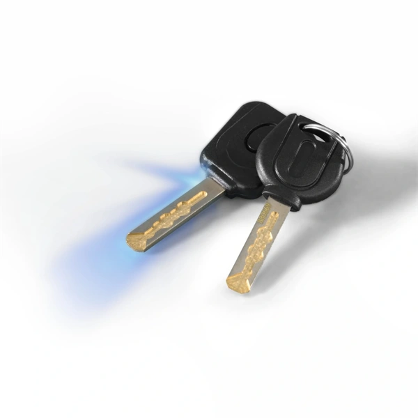 Hama 00178138 kerékpár láncz-zár + világítós kulcs