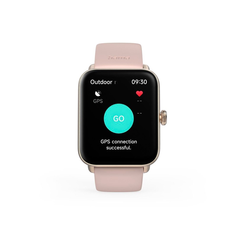 Hama 00178620 "Smartwatch 6010" rózsaarany okosóra