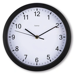 Hama 00185865 Elba 25cm fekete falióra