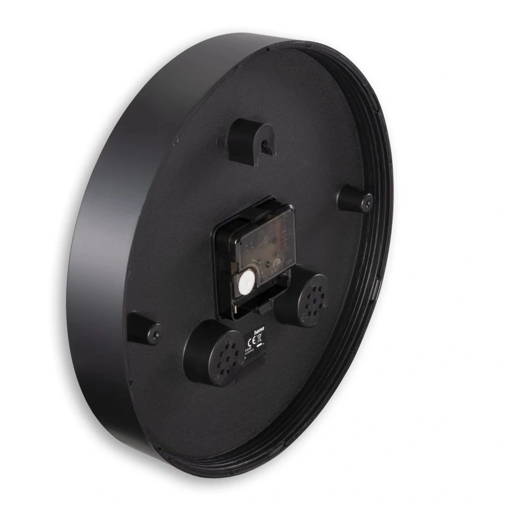 Hama 00185865 Elba 25cm fekete falióra