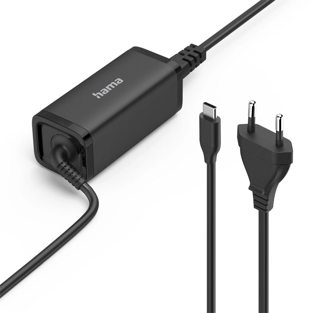 Hama 00200023 65W USB Type-C 5-20V univerzális notebook hálózati töltő