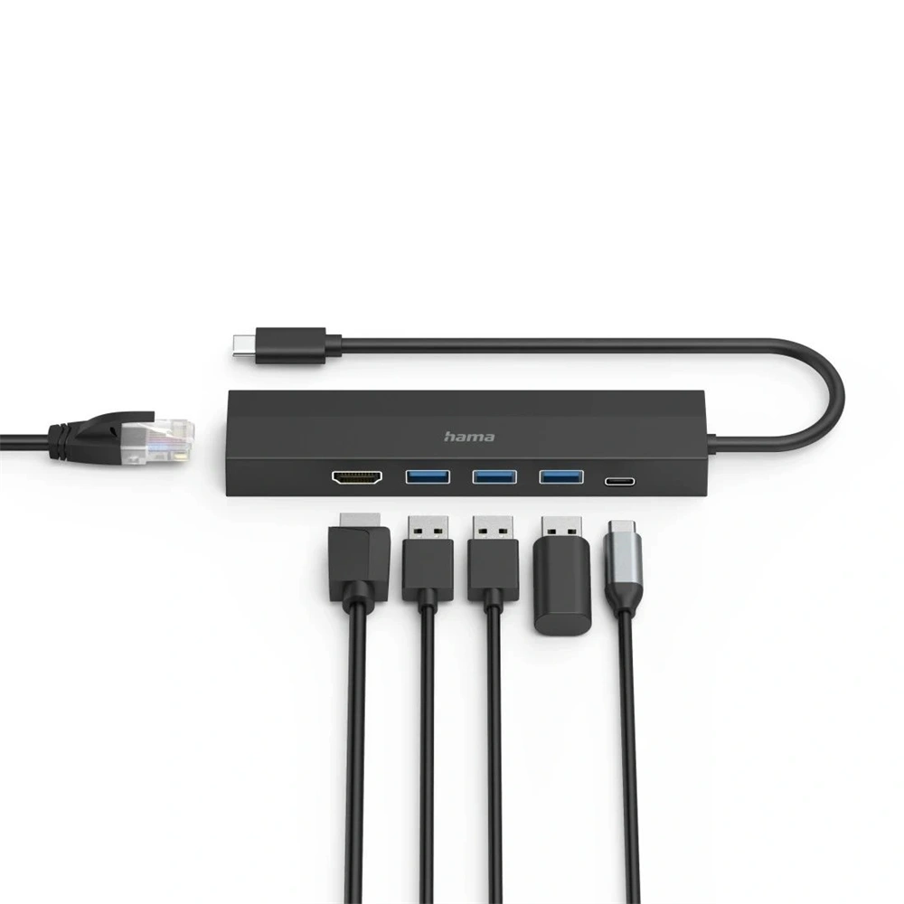 Hama 00200144 USB 3.1 USB-C 6in1 dokkoló