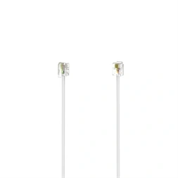 Hama 00201135 (6P4C / 6P4C) 10m fehér telefon kábel