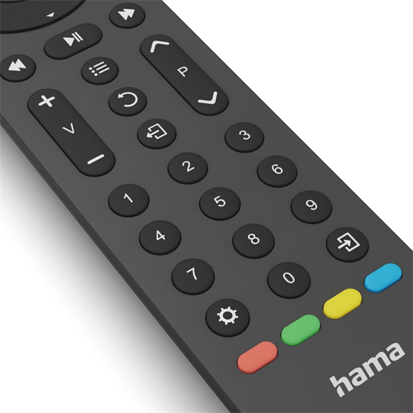 Hama 00221053 FITV 4in1 fekete univerzális távirányító