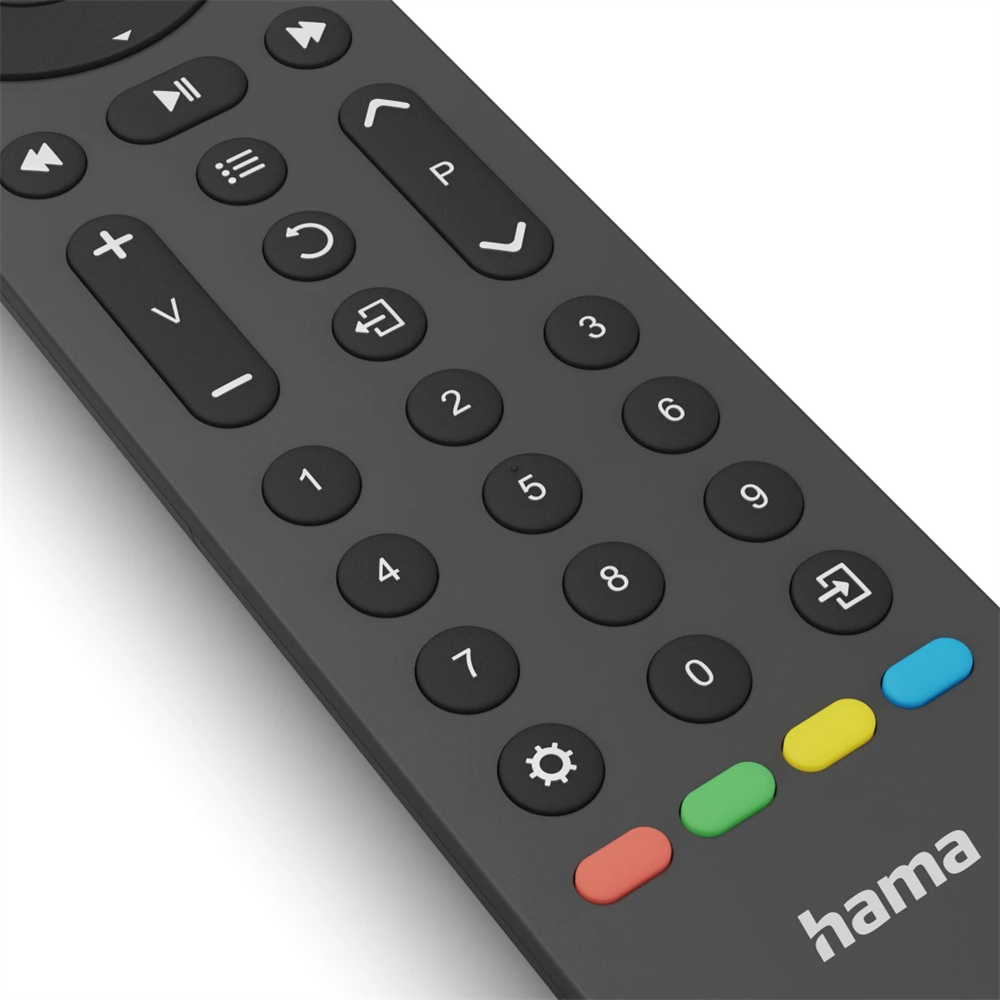 Hama 00221053 FITV 4in1 fekete univerzális távirányító
