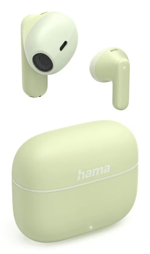 Hama 00221756 "Freedom light2" True Wireless,hangerő szabályozós, zöld headset