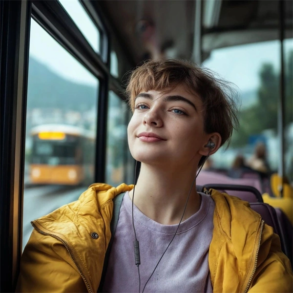 Hama 00221792 Calm USB-C vezetékes mikrofonos fekete fülhallgató