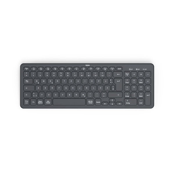 Hama 13173057 WK-300 vezeték nélküli fekete billentyűzet