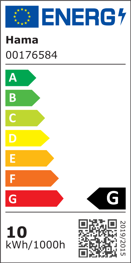 Hama 176584 E27 10W fehér okos Wifi LED izzó