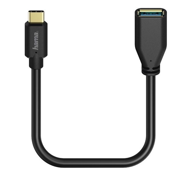 Hama 201605 FIC E3 USB Type-C OTG 0,15 m adapter