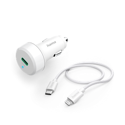 Hama 201611 FIC E3 "PD" 20W USB Type-C autós töltő