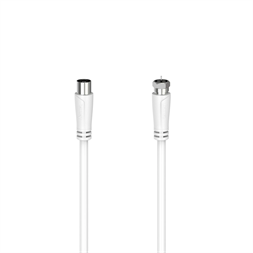 Hama 205061 FIC 90dB F-koax 1,5m fehér antenna kábel