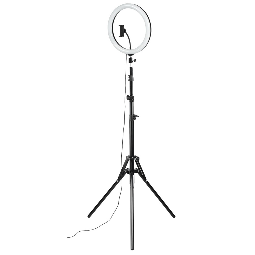 Hama 4659 "SPOTLIGHT STEADY 120 II" LED körlámpás okostelefon állvány (Újszerű)