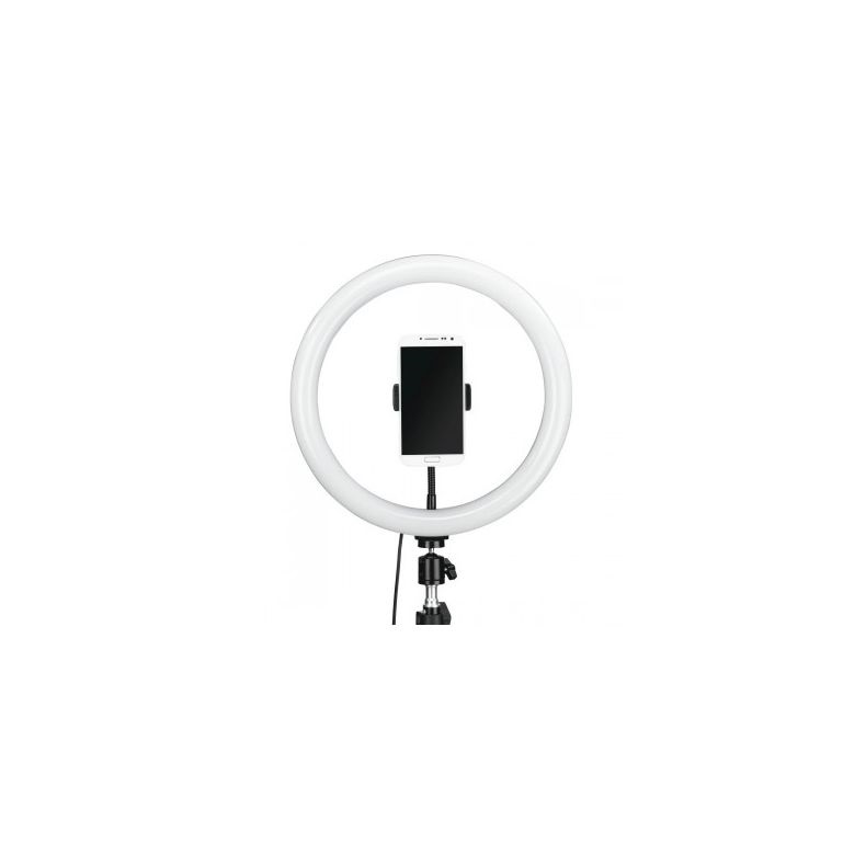 Hama 4659 "SPOTLIGHT STEADY 120 II" LED körlámpás okostelefon állvány (Újszerű)