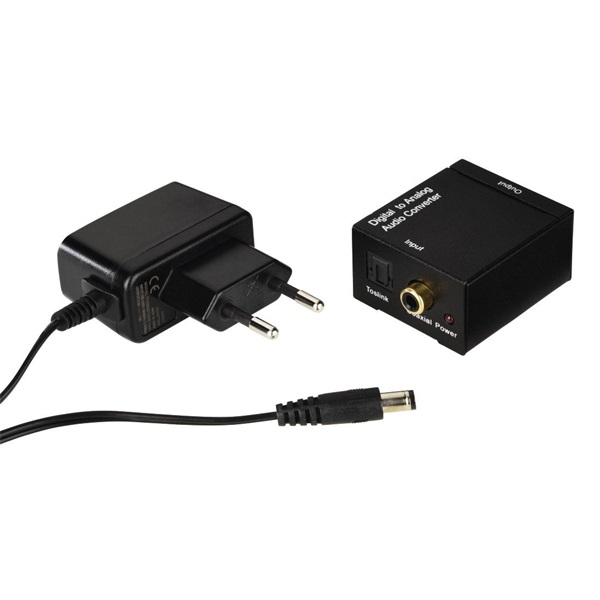 Hama 83180 "AC80" Digitális-Analóg (DAC) audio konverter (Újracsomagolt)