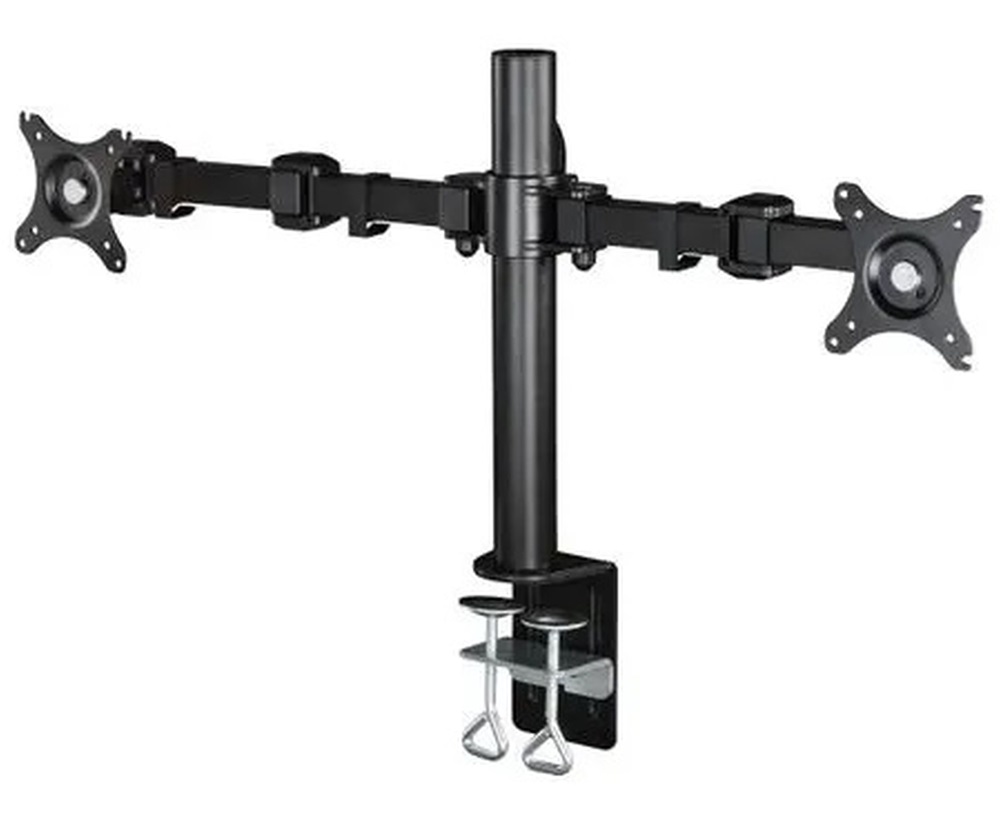 Hama 95830 10"-26" DUAL VESA 100x100 dönthető, karos asztali konzol