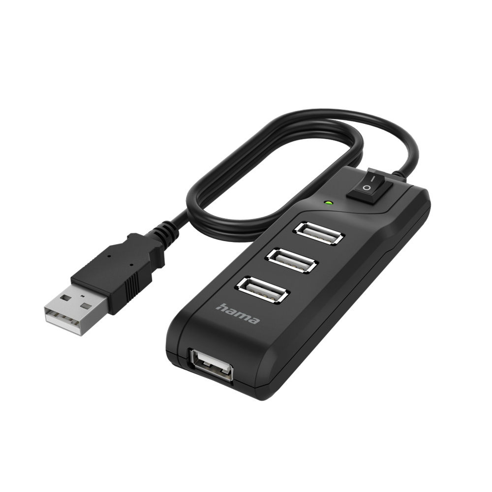 Hama 00200118 FIC USB 2.0 HUB buspowered