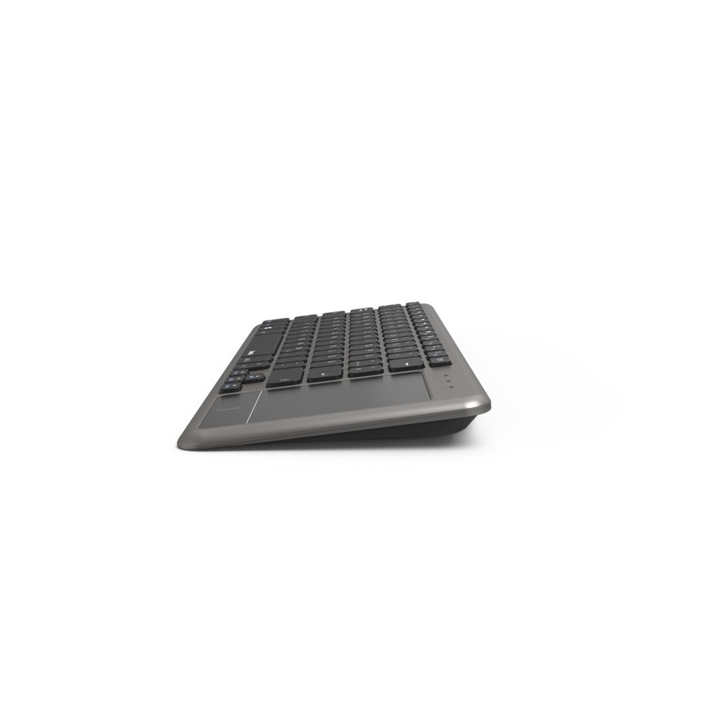 Hama 13182653 "KW-600T" HUN USB vezeték nélküli fekete billentyűzet (touchpad)