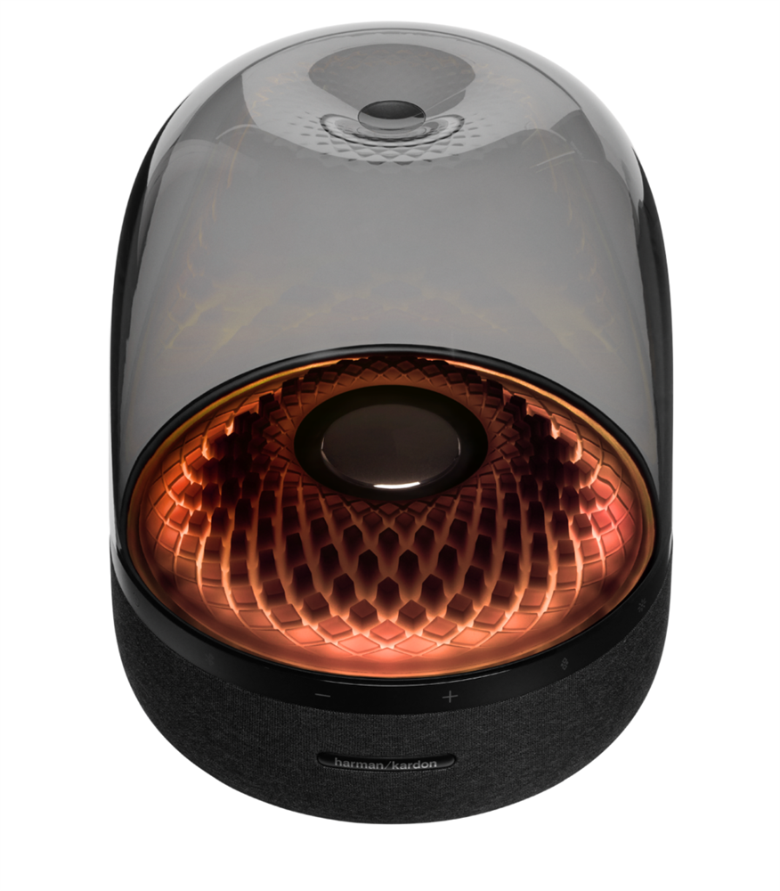 Harman Kardon Aura Studio 4 vezeték nélküli Bluetooth fekete hangszóró