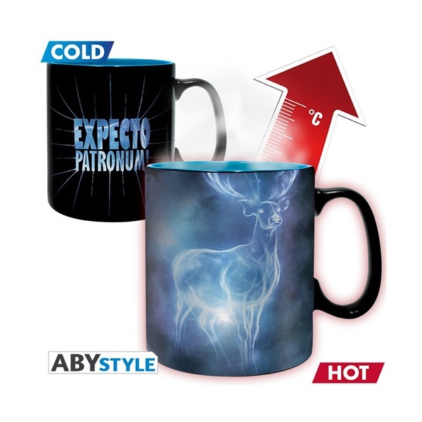 Harry Potter Patronus 460ml hőre változó bögre