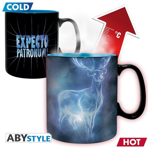 Harry Potter Patronus 460ml hőre változó bögre