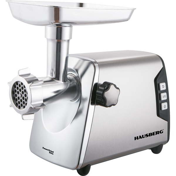 Hausberg HB-3460 2500W rozsdamentes acélházas, réz motor húsdaráló