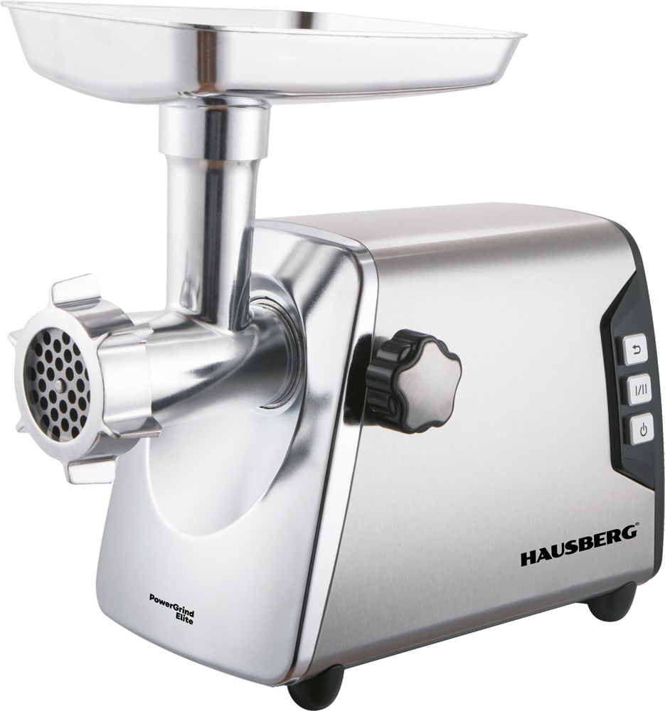 Hausberg HB-3460 2500W rozsdamentes acélházas, réz motor húsdaráló