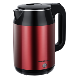 Hausberg HB-3623RS 2,2L-es vörös dupla falú acél vízforraló