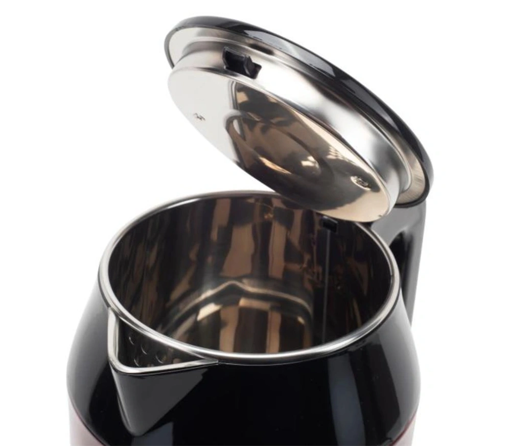 Hausberg HB-3623RS 2,2L-es vörös dupla falú acél vízforraló