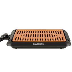 Hausberg HB-563NG fekete, beépíthető, gáz,üvegfelületű, főzőzóna:4,főzőlap
